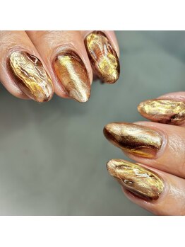 アオ(Ao)/個性派ネイルも◎