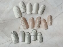 リライトネイル(Relight nail)/手描きアート/刺繍/クロッシェ