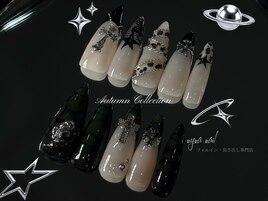 秋×個性派ネイル