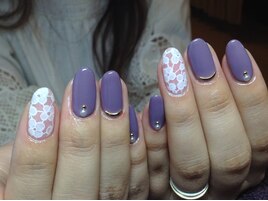 コットンレースネイル