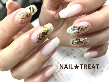ネイルトリート 茨木駅前店(NAIL TREAT)/シェル・クリアネイル♪