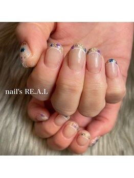ネイルズリアル(nail's REAL)/押し花ネイル