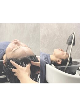 ヘッドスパで癒されたい