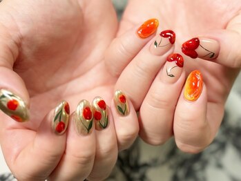 スーン(S∞N)の写真/【オーダーメイドデザイン¥8980】デザイン力が自慢の実力派サロンであなたのなりたい指先を叶えます♪