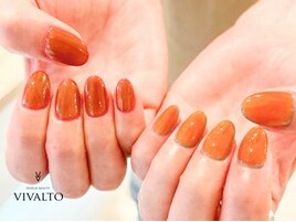 冬ネイル/ワンカラー