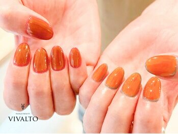 ワールド ビューティ ヴィヴァルト 宝塚店(WORLD BEAUTY VIVALTO)/冬ネイル/ワンカラー