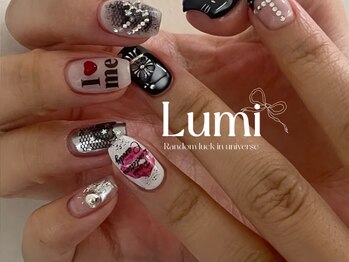 Lumi Nail 大宮東口店 ～韓国ネイル・ワンホンネイル・スカルプネイル～/I love meモードアート