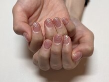 サロン アクセシブル(salon ACCESSIBLE)/ラメグラデーションネイル