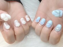 リッシュ ドゥ(RICHE deux)/バイカラーローズネイル