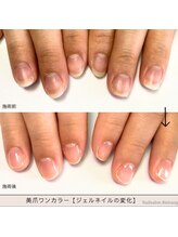 ジェルネイルの変化 ワンカラー