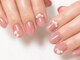 マイネイル(my nail)の写真/肌がきれいな印象へ☆パールとベージュのシンプルネイルでオフィスも日常も上品に♪
挿入