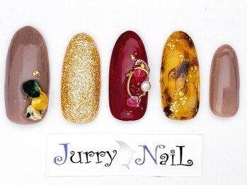 ジュリーネイル 所沢店/べっこうネイル