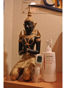 チャイ 六本木店(Chai)/【感染予防】手指の消毒