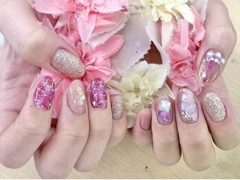 ディーネイル 京橋(D-nail)/立和名/お花アート人気です☆