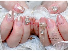 ザ デミュア 銀座店/キラキラネイル