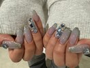ラメフレンチネイル☆