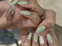 ハンハウス 辻堂店(Han house.)/ワンカラー×アート2本