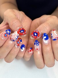 ミャクミャクネイル