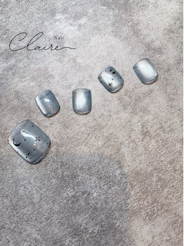 クレアネイル(claire.nail)/キラキラマグネットネイル