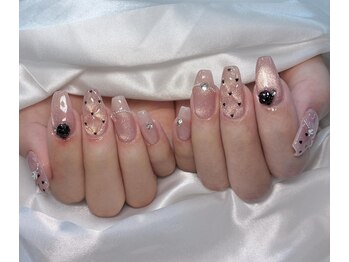 ハラ(Hara)/キルティング　ピンク