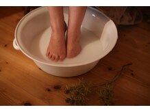 小顔・ドライヘッドスパ専門店 隠れ家cuco【クコ】/足湯/フットバスの様子