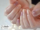 ネイルケア付♪ラメワンカラー