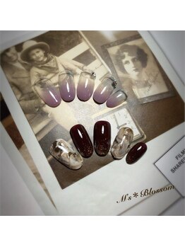 ネイルサロンアンドスクールエムズブロッサム(Nailsalon & school M's Blossom)/定額制ジェルコース￥5100