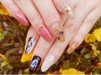 フラッシュネイル フレンテ西宮店/除去付デザイン定額コ-ス◇