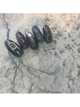 グラマラス アンジェアイ 荻窪店(glamourous ange eye)/シェルストーンネイル