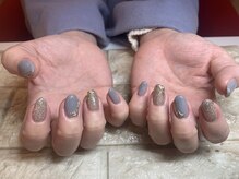 ネイルサロン シェリ(NAIL SALON Cheri)/くすみカラーが大人ネイル