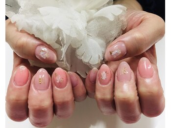 ゲンネイル(gen Nail)/クラッシュシェルでおしゃれに！