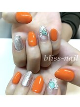 ブリスネイル(bliss-nail)/Orange