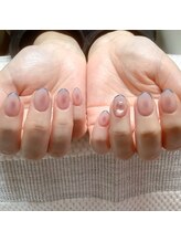 ソワ(sowa)/シンプルフレンチネイル