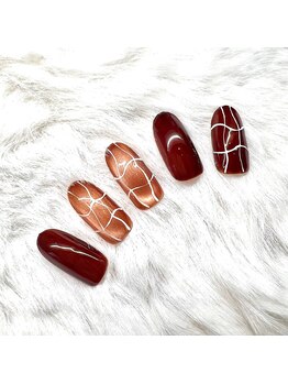 ネイルグラマラス 西新井店/NEWデザイン マグ・フラ定額