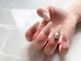 うる艶ストーンネイル