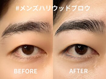 サイクル 東大宮(cycle)/メンズハリウッドブロウで目力↑