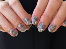 ムー(nue)/autumn check design