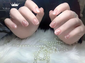 ニコ 銀座本店(Niko)/クリスマス/冬ネイル/ツイード