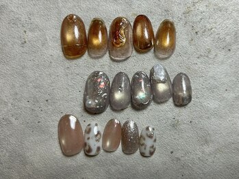 アールラッシュ アンド アールネイル(Rlash & r.nail PRODUCED BYα)の写真/初めてのお客様も安心＊シンプルからアートご希望の幅広いお客様にネイルをお楽しみ頂けます♪