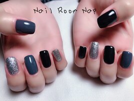 ポイントでラメワンカラー