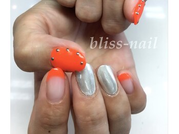 ブリスネイル(bliss-nail)/蛍光オレンジ