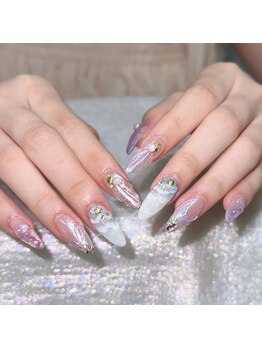 クイーンズビューティーサロン 新宿本店(Queen's beauty salon)/チップアートやり放題&つけ放題