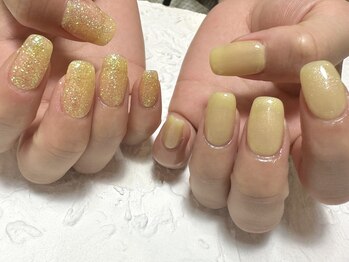 デューネイルスタジオ(dew nail studio)/yellow