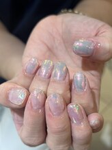 アヤネイルズ アンド アイラッシュ(AYA NAILZ.＆Eyelash)/夏の大定番オーロラ！