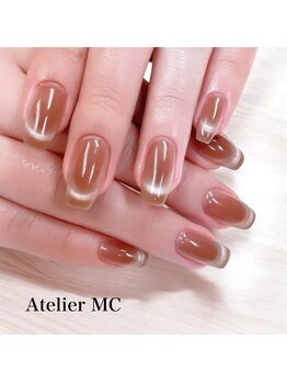 アトリエ エムシー 新富町(Atelier MC)/マグネットネイル