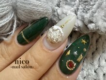 ニコ 茨木(nico)/クリスマスネイル