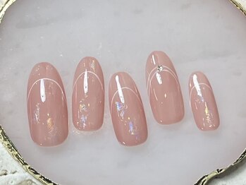 プロモート 岡山城下店(Promote)/手描きダブルフレンチライン