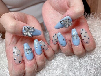 レアネイル 新宿(le'a nail)/持ち込みデザイン