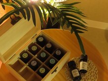 お好きな香りにアロマをブレンドして、自分専用の香りに。