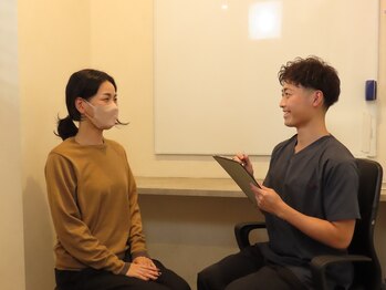 ソリーゾ整体院 下赤塚院/カウンセリング